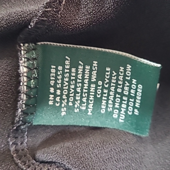 Black Ralph Lauren Top Bell Sleeves NWT - Picture 8 of 8